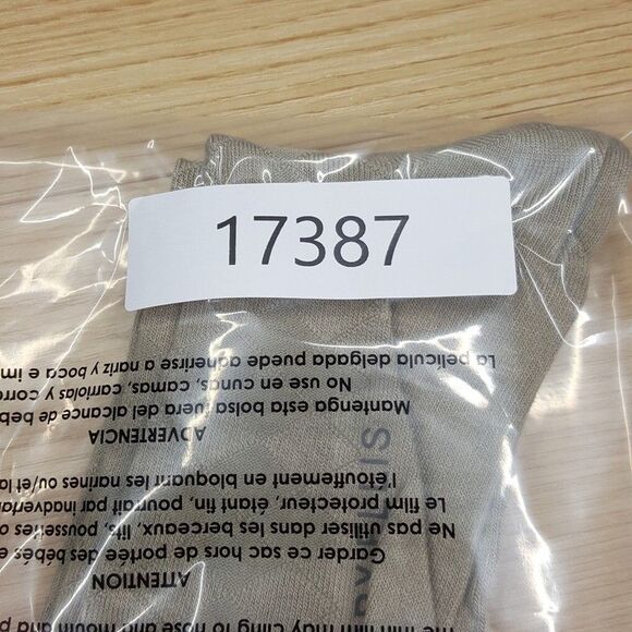 PERRY ELLIS Mens Crew Dress Socks Solid Tan Diamond Print Soft Touch - Picture 3 of 3